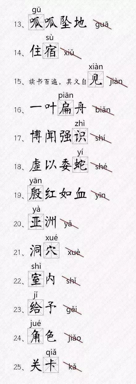 央视主持纠正错别字,主持人读错的字