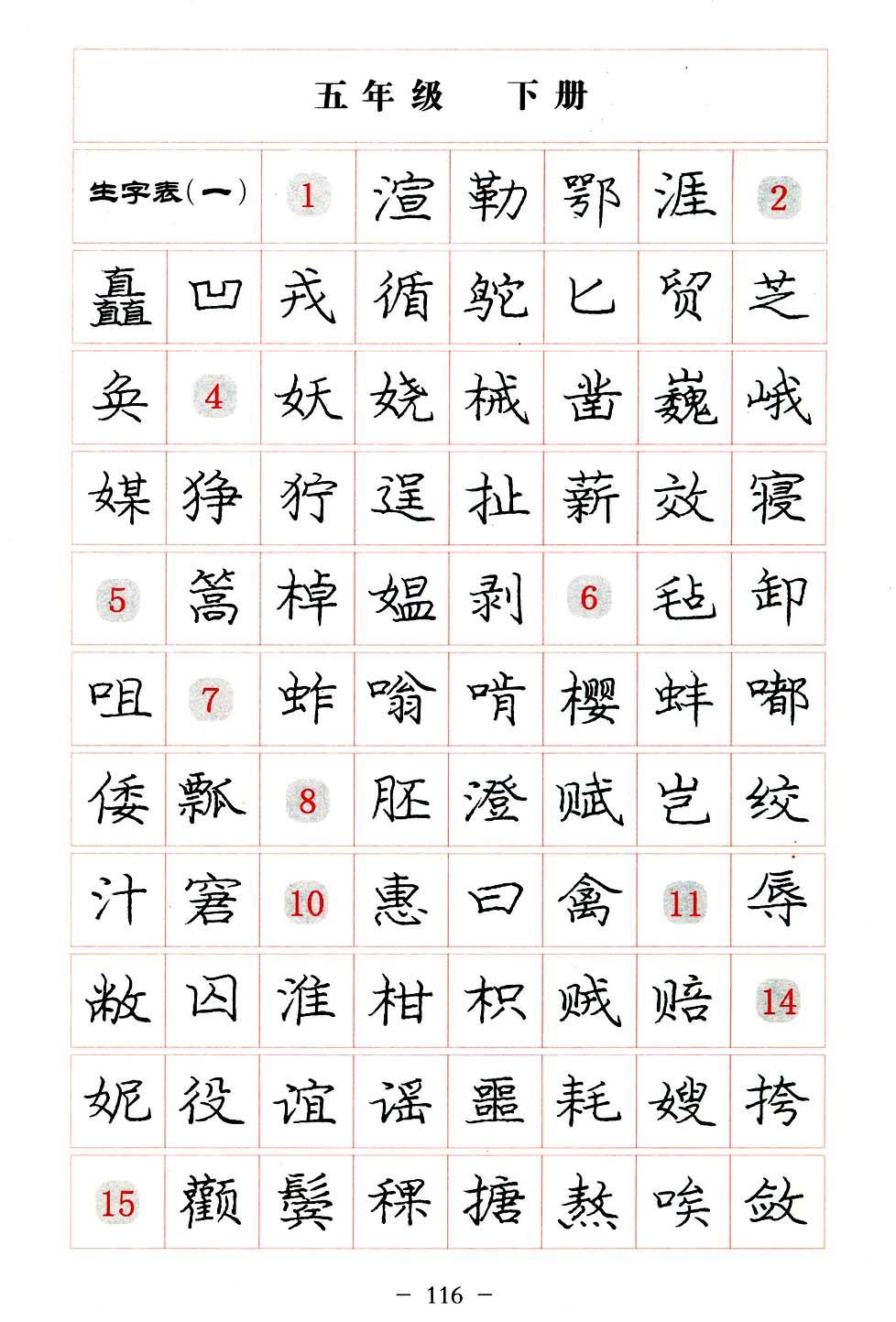 庞中华硬笔楷书系列字帖,庞中华硬笔楷书入门字帖