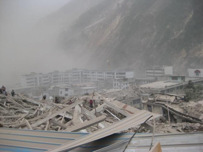 汶川地震十年重走北川老县城,汶川大地震北川老县城地震遗址