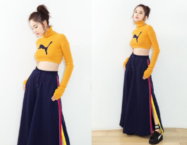 娜扎胖了一圈的样子,娜扎胖了腿变粗