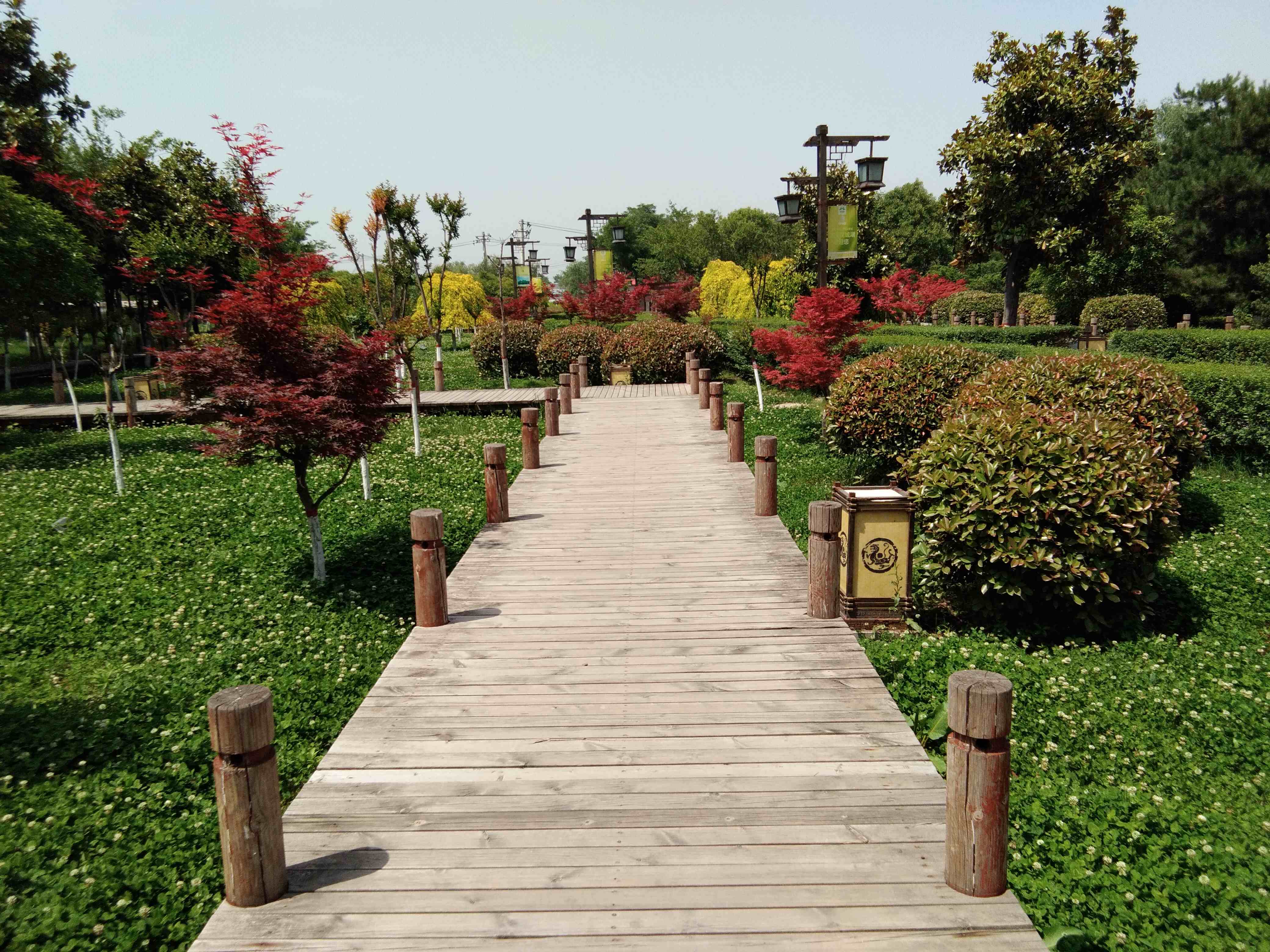 脚踏汉城湖公园全程!感受汉武辉煌!