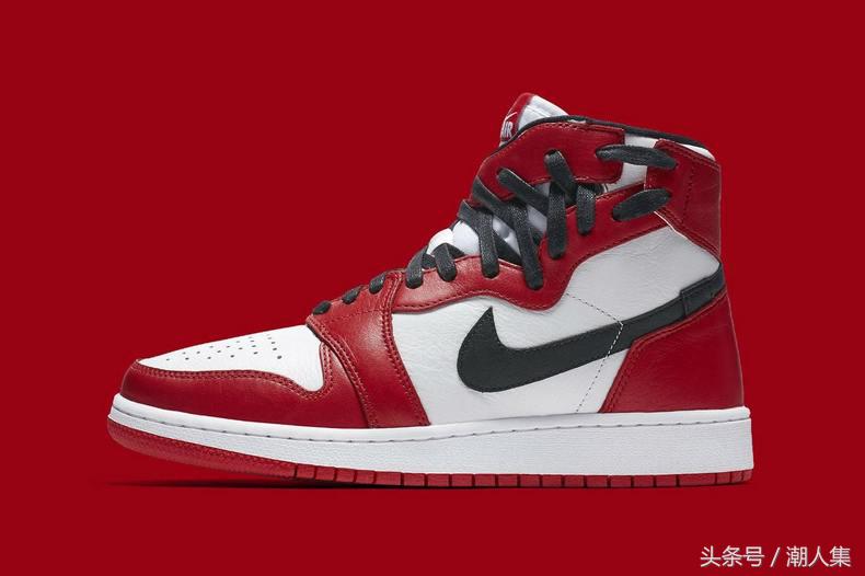 nike新出的aj1黑黄脚趾,nike的aj1后标带小飞人