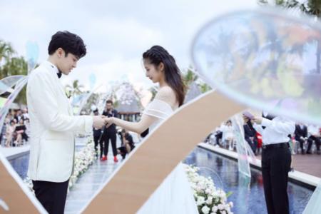 颖儿付辛博婚礼视频井柏然祝福,颖儿李易峰同框照片