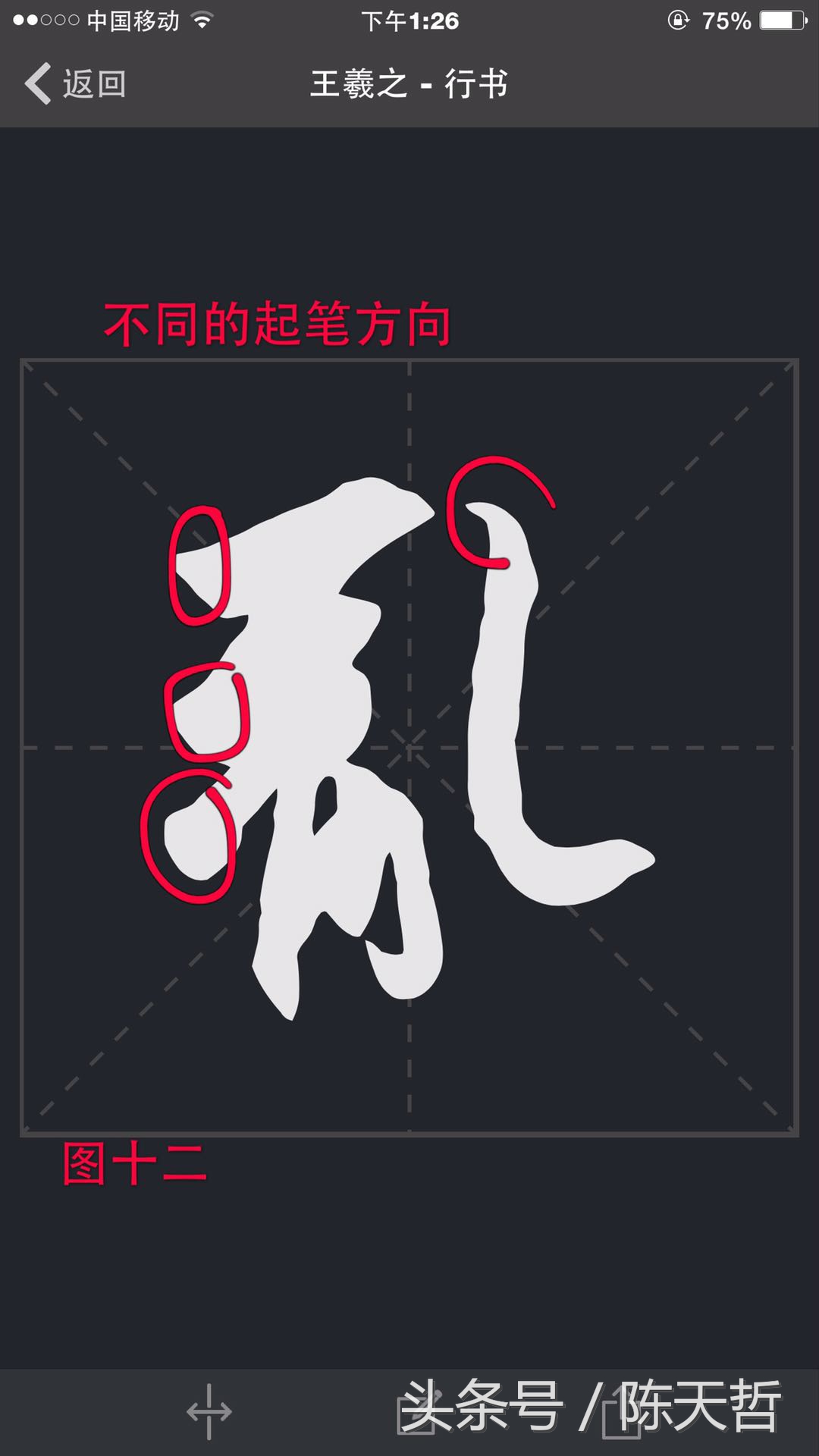 丧乱帖王羲之,王羲之丧乱帖章法分析图