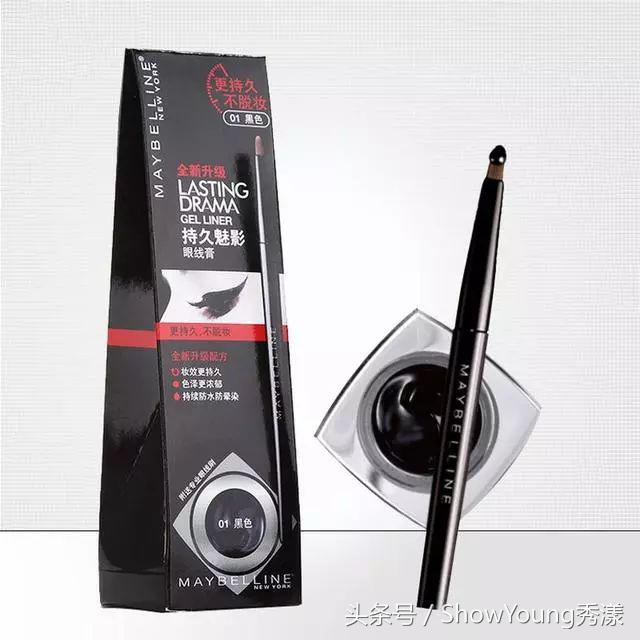 如何用美宝莲眼线膏画出完美眼线,如何用眼线膏画出超美的眼线