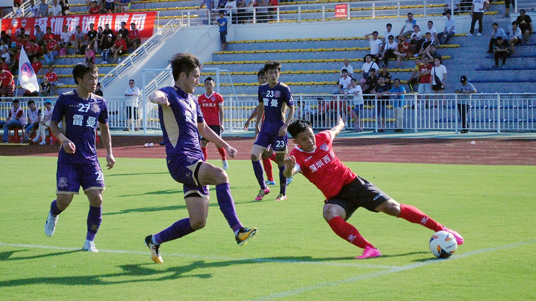 深圳中乙比赛结果,深圳鹏城vs深圳雷曼