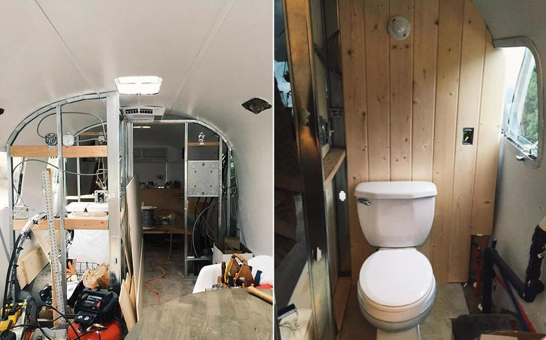 废旧拖车大变身，看小两口造出一个北欧家