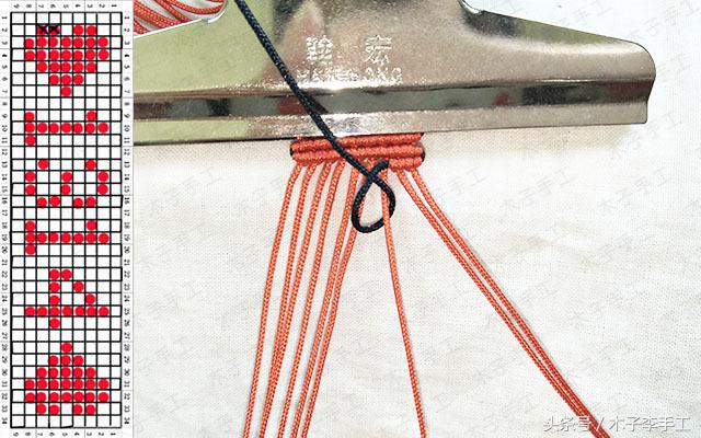 编织达人教你做5201314情侣字板手链，超详细