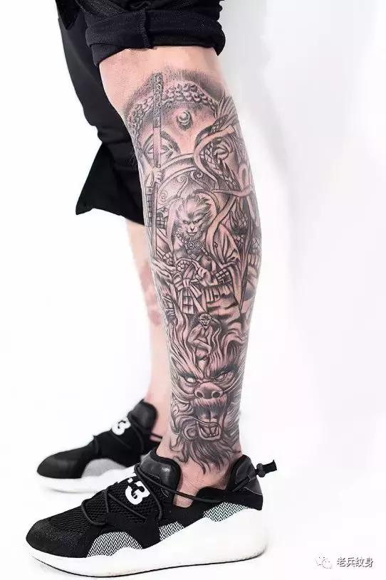 老兵纹身作品,老兵纹身图片大全欣赏
