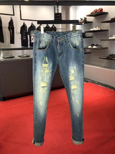 杜嘉班纳阔腿牛仔裤男款,杜嘉班纳牛仔裤全套