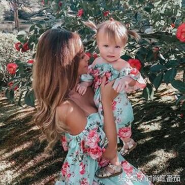 ins女博主穿衣搭配,ins博主亲子装搭配