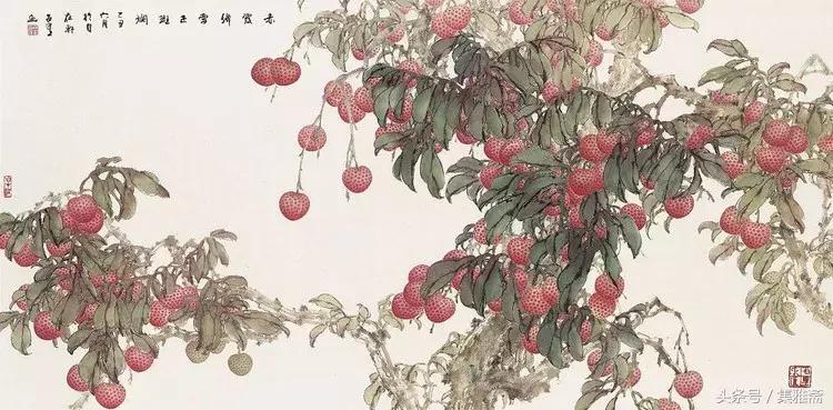 何百里的彩墨画,何百里美术作品欣赏