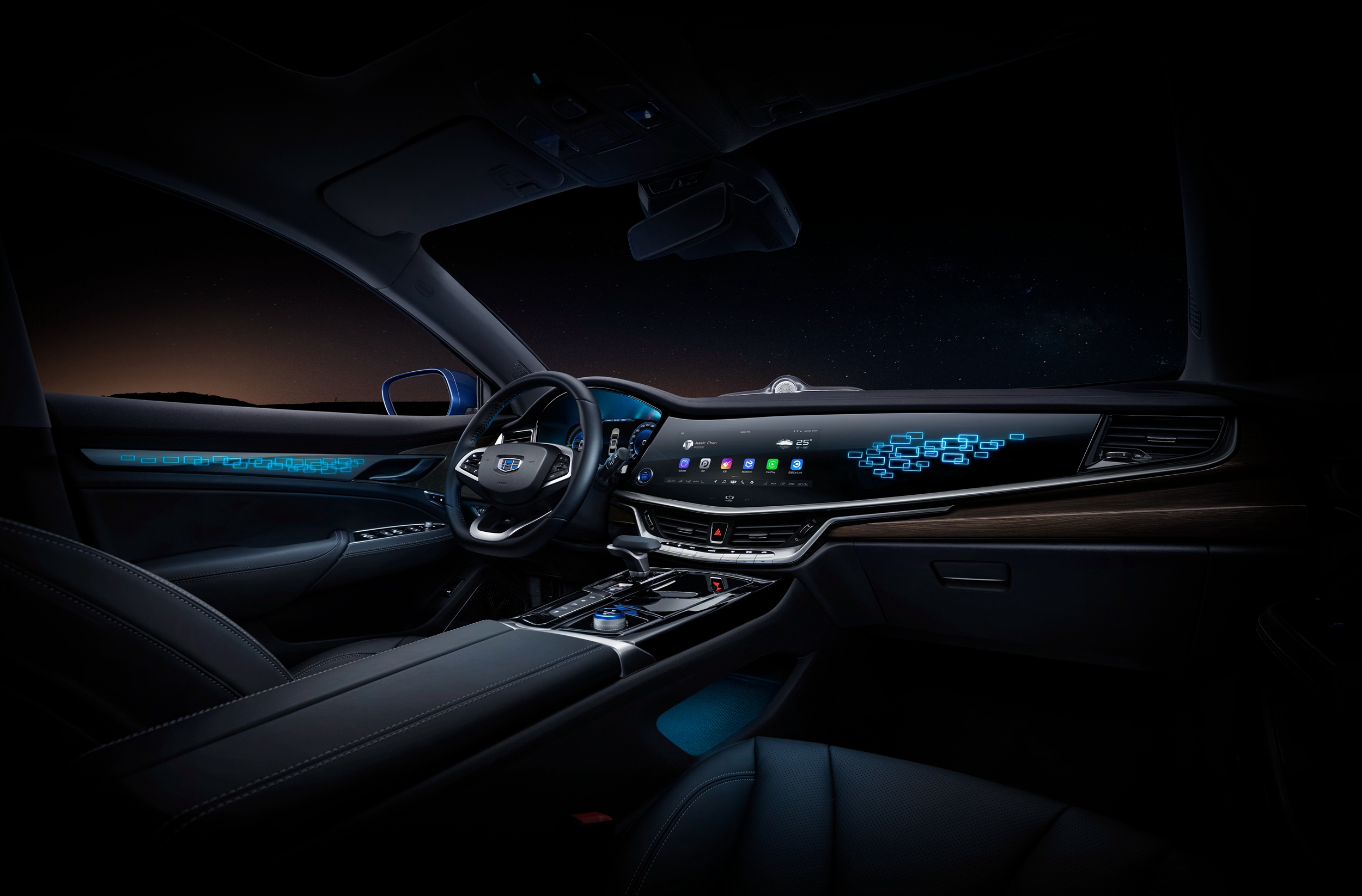 吉利博瑞ge是新能源车吗,吉利博瑞ge新能源改黑武士