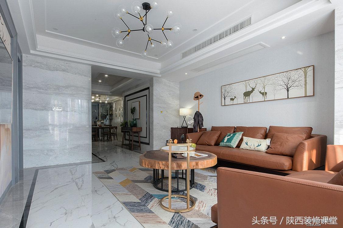 130平米三室两厅装修北欧,130房子北欧装修风格