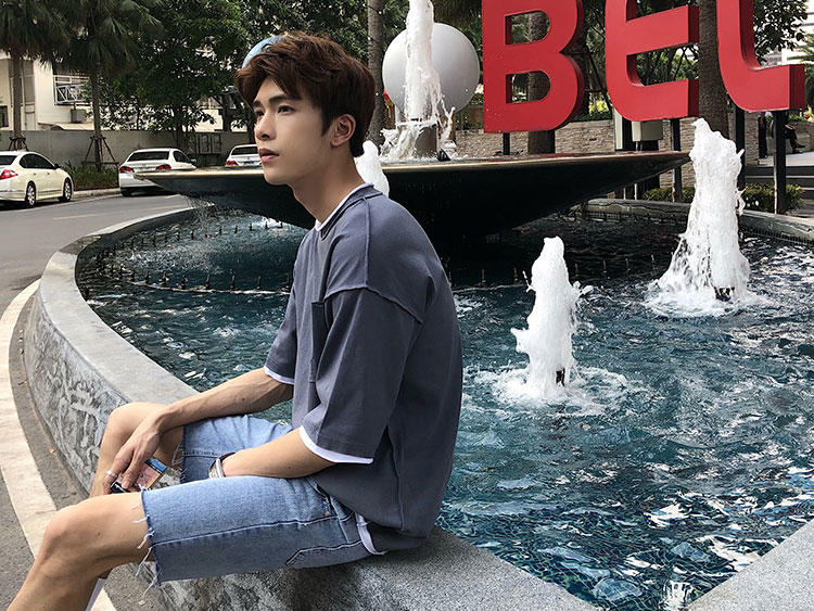 五分裤随性洒脱,高级感痞帅五分裤