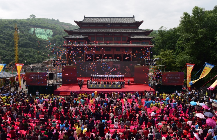 聚寿山第六届五福节,山西聚寿山五福节
