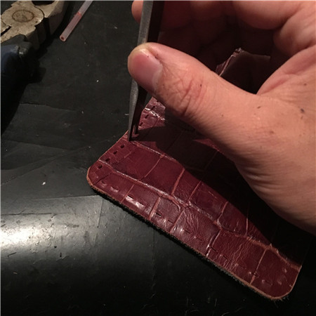 老爷车男式钱包鳄鱼纹,正品高档奢华鳄鱼皮钱包