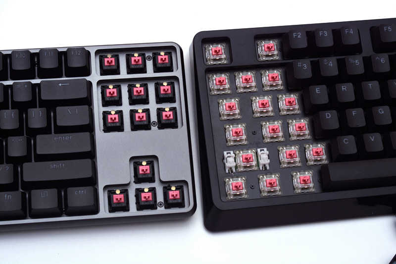 悦米机械键盘和小米游戏键盘,小米键盘对比悦米键盘