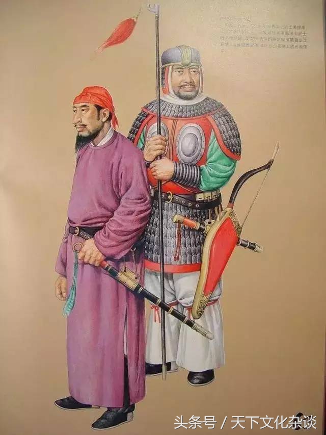 中国古代历朝军服演变图解——真是大开眼界（珍藏版）