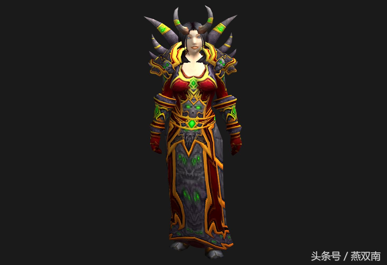 魔兽世界术士十大套装,恶魔代言人解说