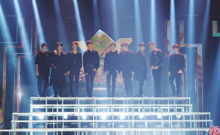 ninepercent合体蔡徐坤唱rap,ninepercent快乐大本营蔡徐坤唱歌