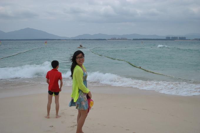 大玲子和爸妈去旅行三亚,带家人去三亚玩都不满意