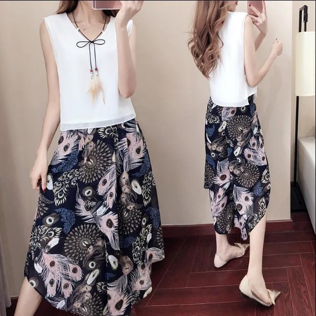 裙裤好看还是短裤好看,最洋气时髦裙裤夏季