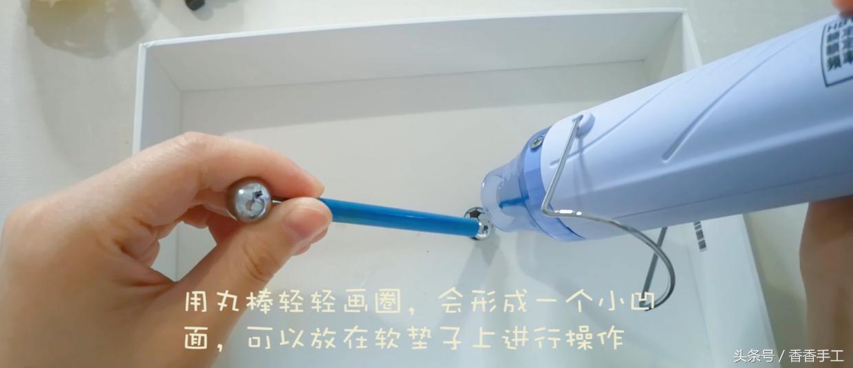 热缩片自制小耳钉,热缩片做耳钉教程手绘