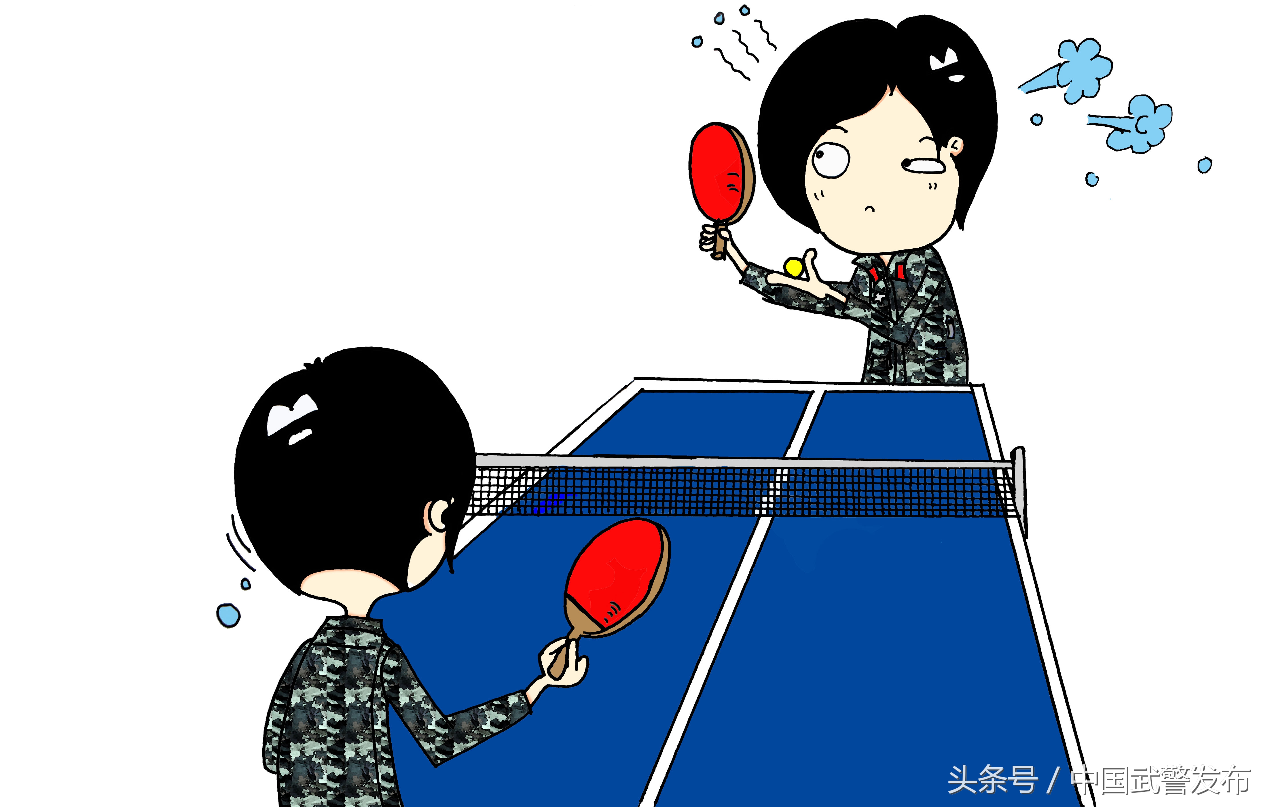 军漫｜“兵丫”带你看看军营里的小欢乐