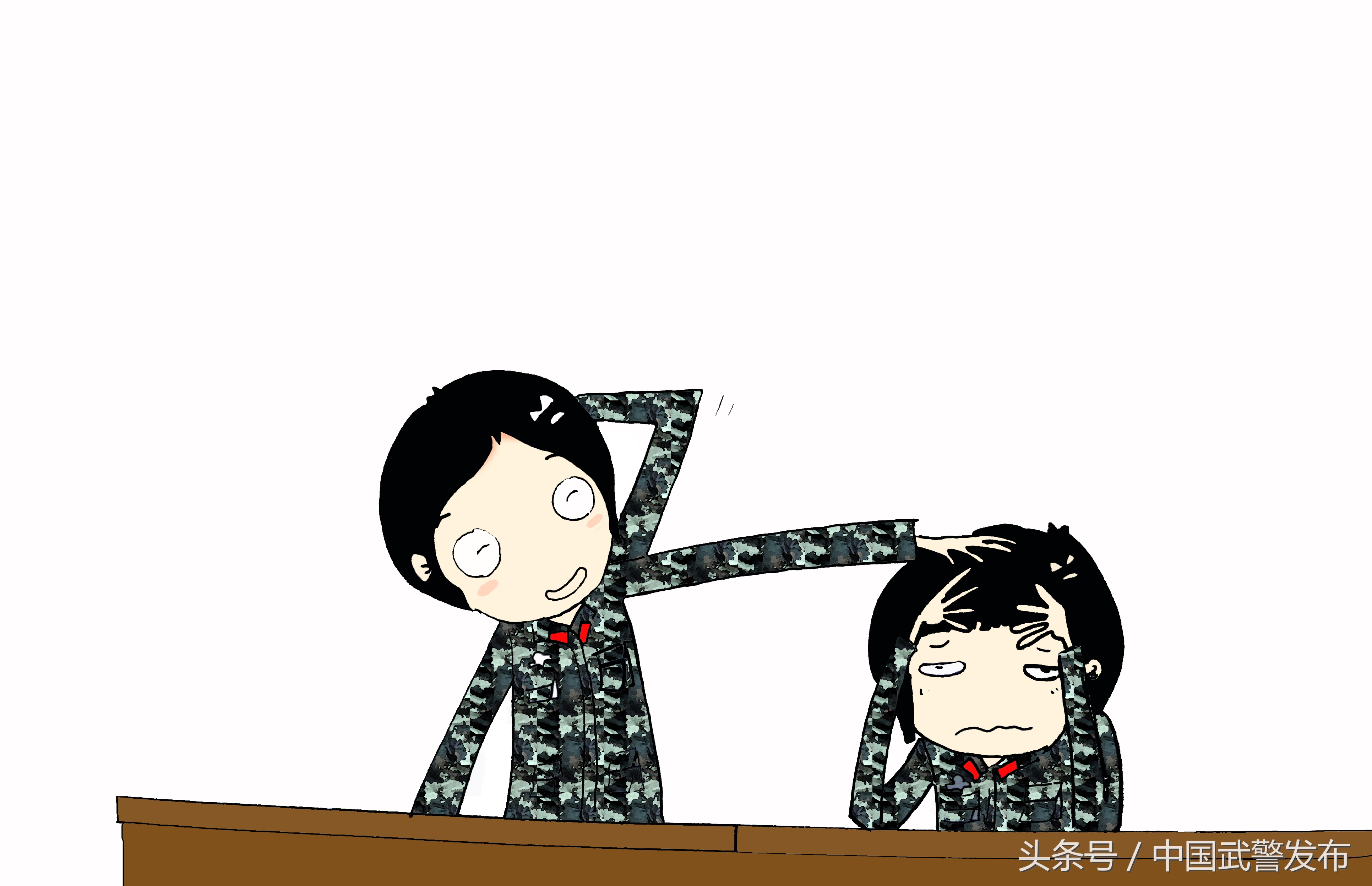 军漫｜“兵丫”带你看看军营里的小欢乐