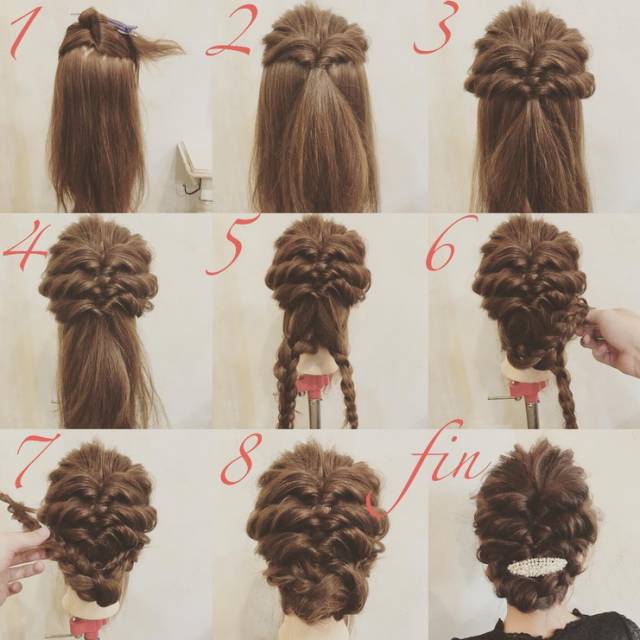 头发少怎么弄才好看,头发怎么扎好看教程