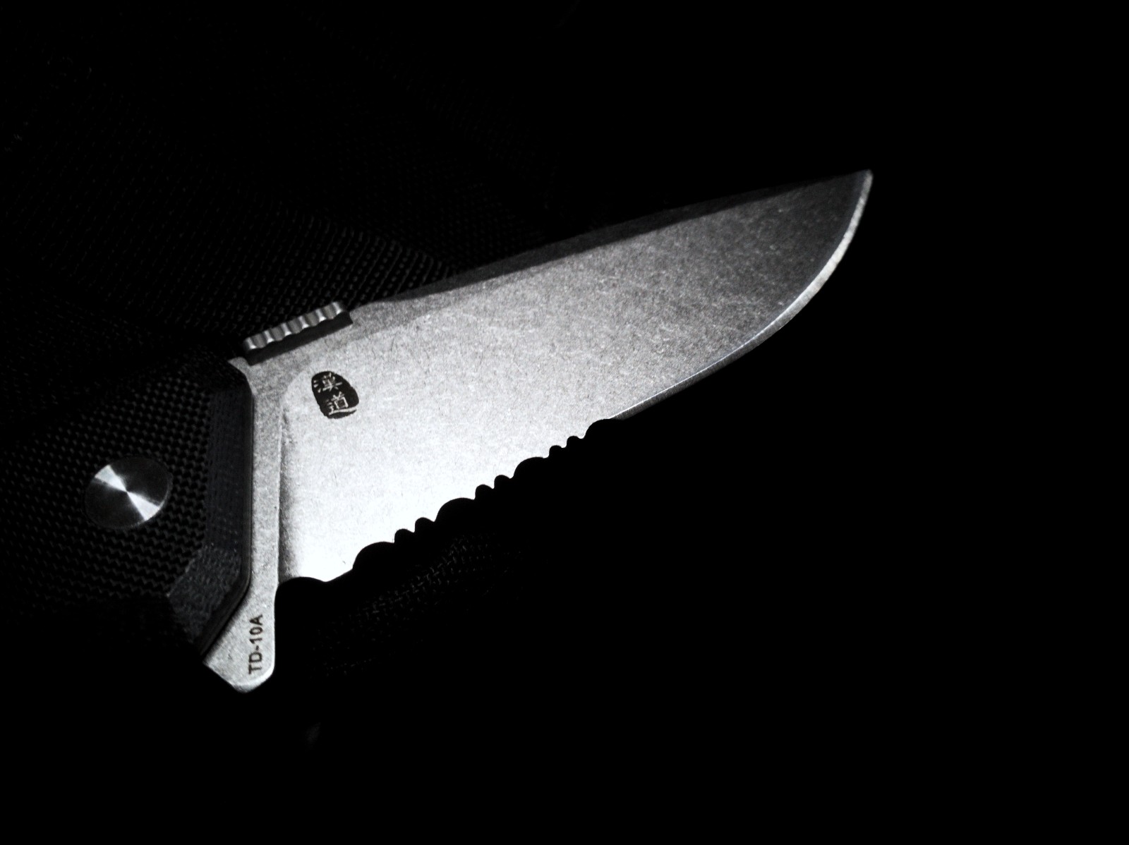 汉道洛克折叠刀钛合金版,汉道洛克刀镂空手柄好吗