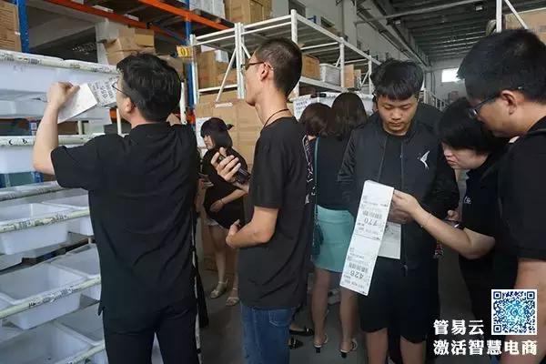 管易云伙伴在亿级电商“安蔻”仓库里的PDA“无纸拣货”之旅