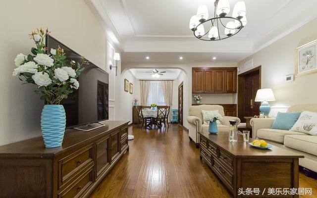 美式三居115平米装修,美式三室全屋装修效果