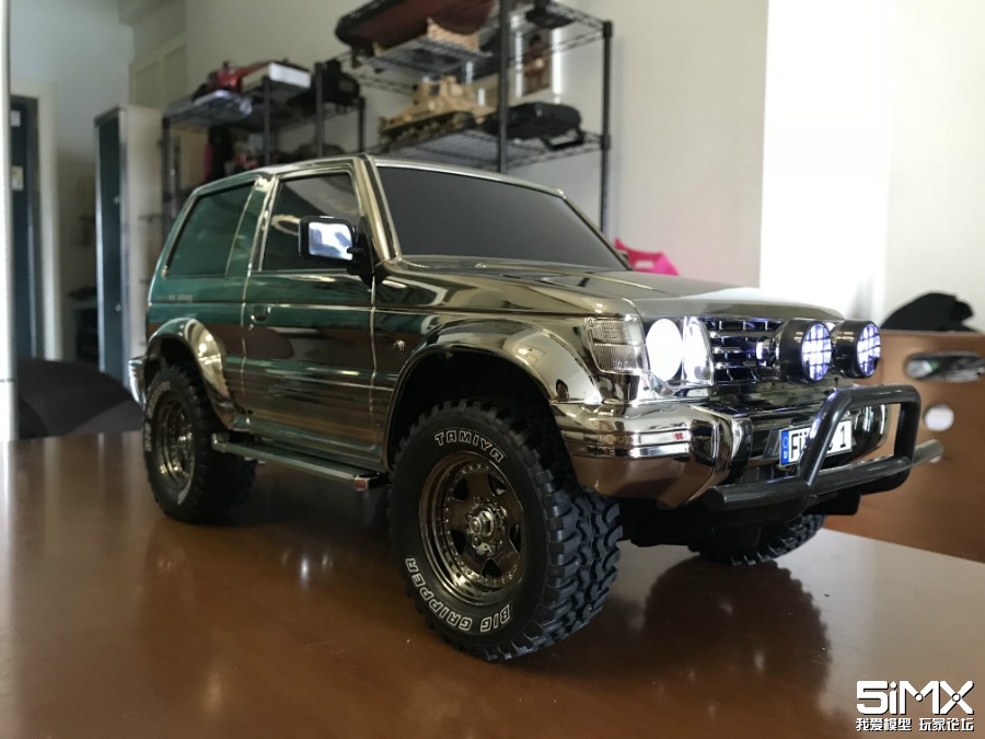 cc01帕杰罗开箱,田宫cc01帕杰罗特别版攀爬车测评