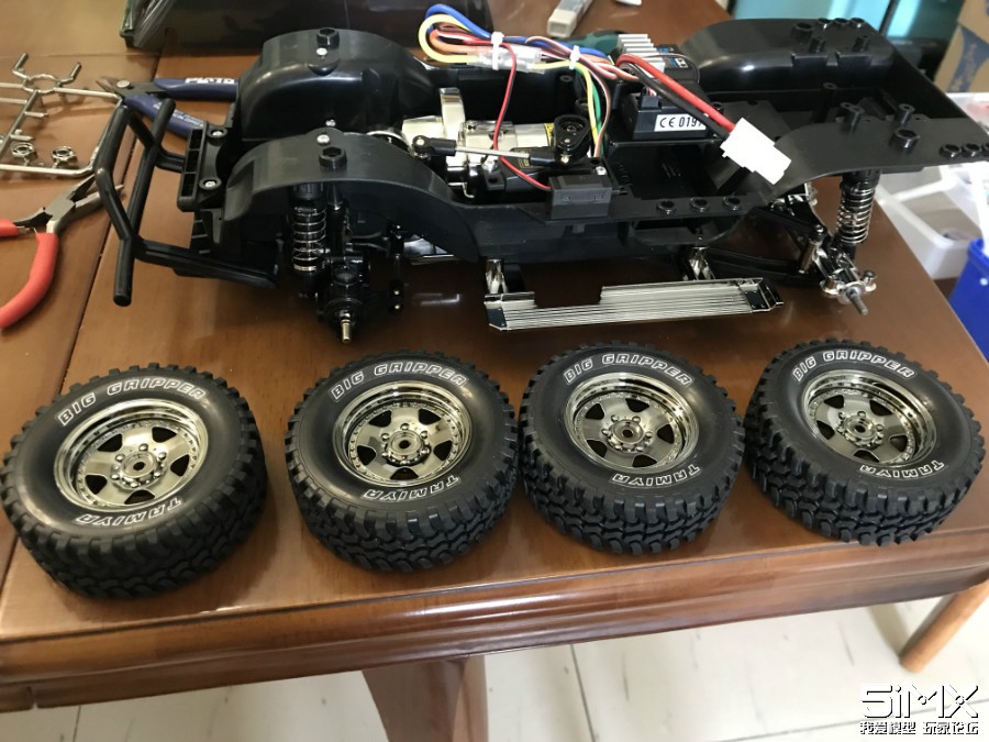 田宫cc01帕杰罗开箱,田宫cc01帕杰罗