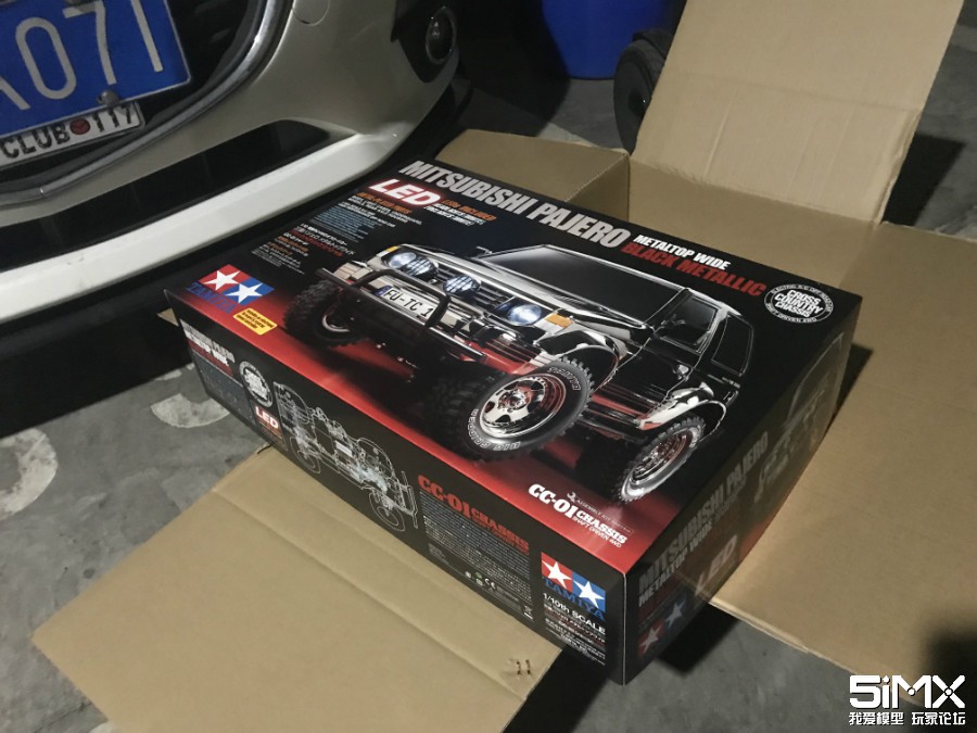 田宫cc01帕杰罗开箱,田宫cc01帕杰罗