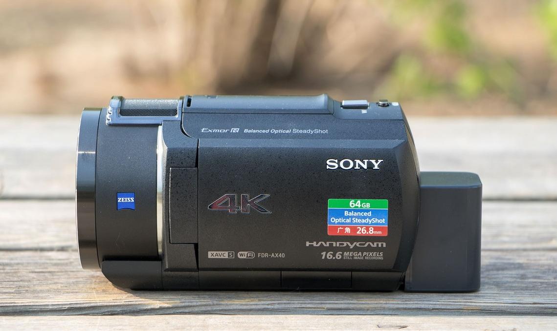 索尼fdr-ax40设置在哪里,索尼dv摄像机4k拍视频