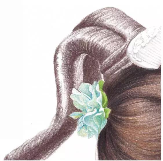 彩色铅笔教程小仙女,彩色铅笔仕女教学