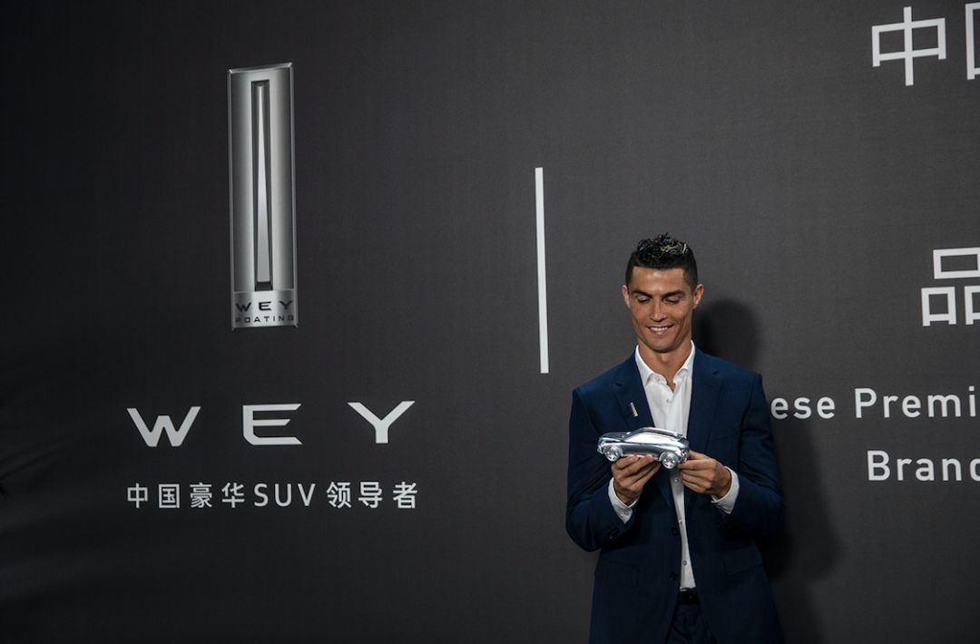 c罗为wey代言,wey签约c罗