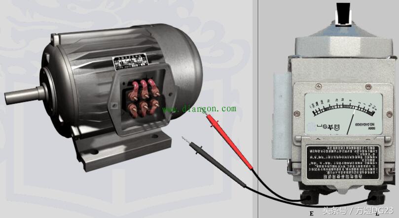 摇表测量三相防爆电机好坏,摇表测量三相电机三角形接法好坏