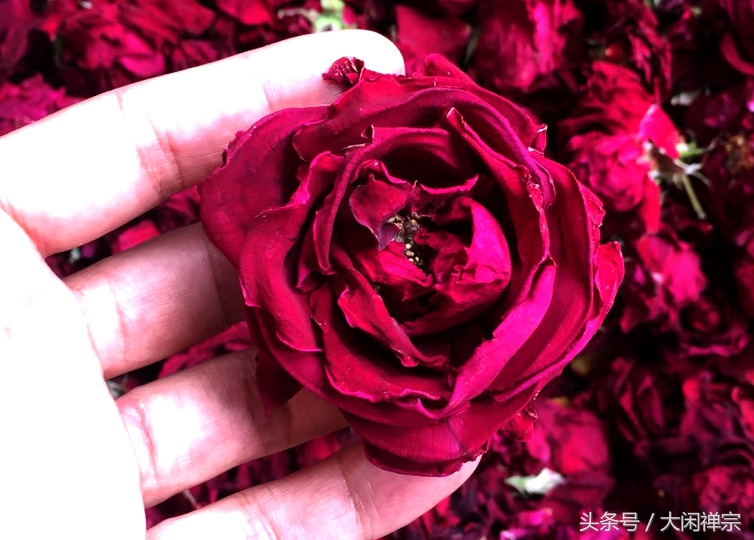 云南a级玫瑰花茶,云南大理顶级冻干墨红玫瑰