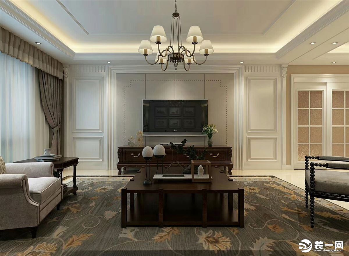 沈阳金地檀府装修,沈阳金地檀樾装修效果图