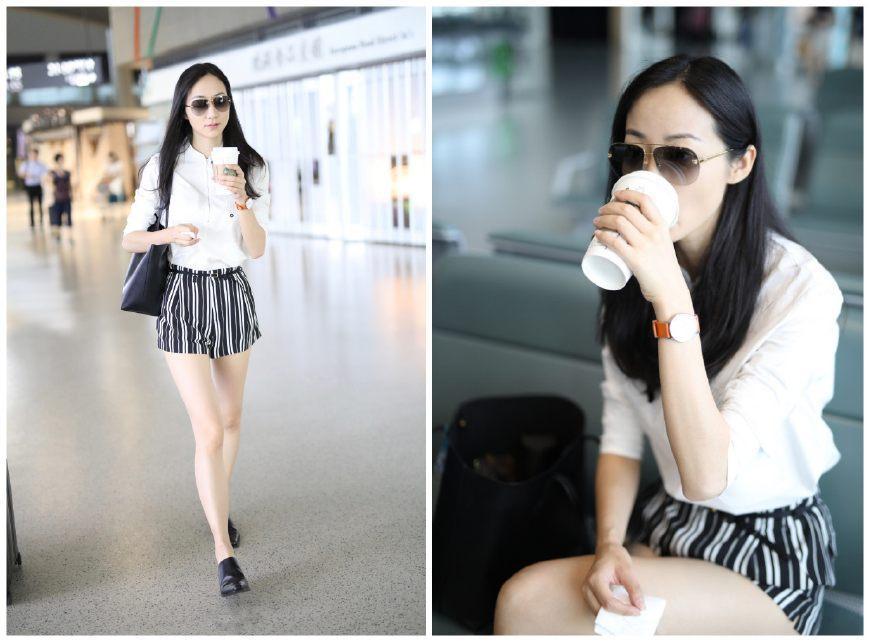 韩雪终于不再低调，背一万五的小方盒现身，时髦得让人刮目相看