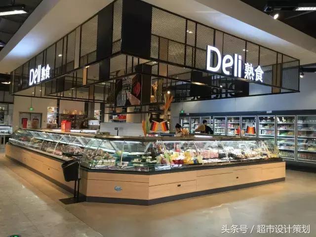零售区设计效果图,让人惊艳的超市设计