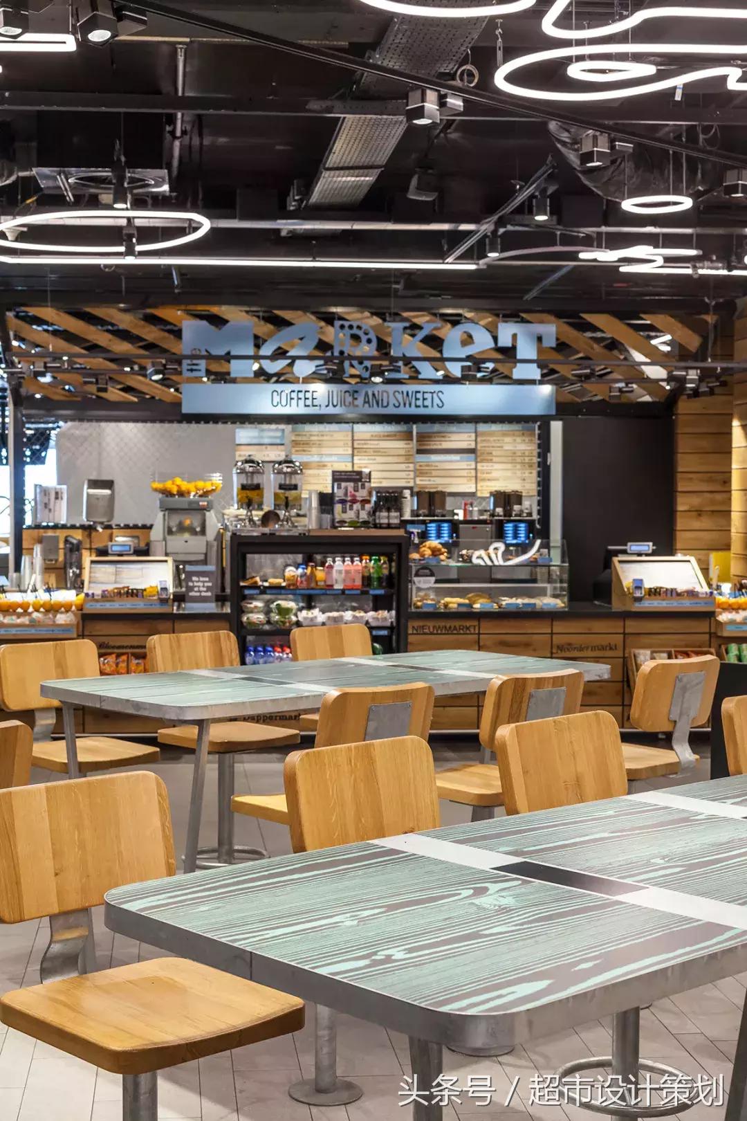 商业超市空间设计效果图,超市展示区设计效果图