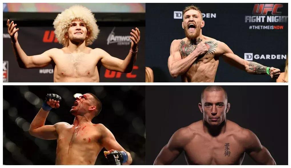 ufc四人赛,ufc重量级五大狠人对决