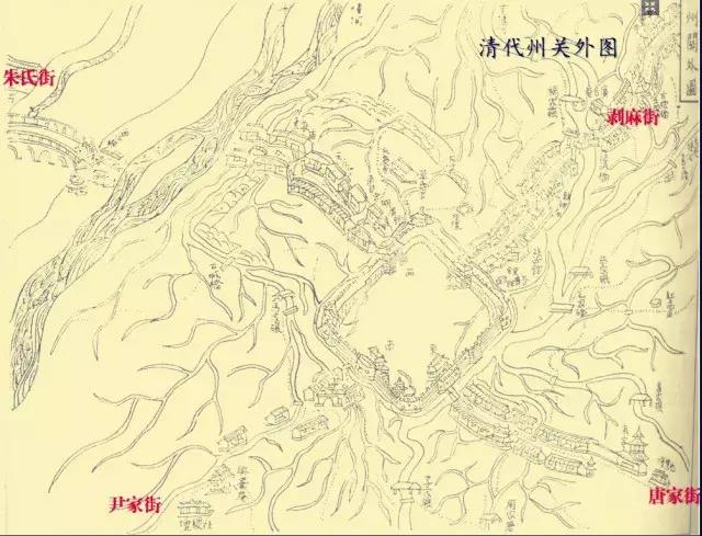 老崇州们，清代的崇州全貌保证你没见过