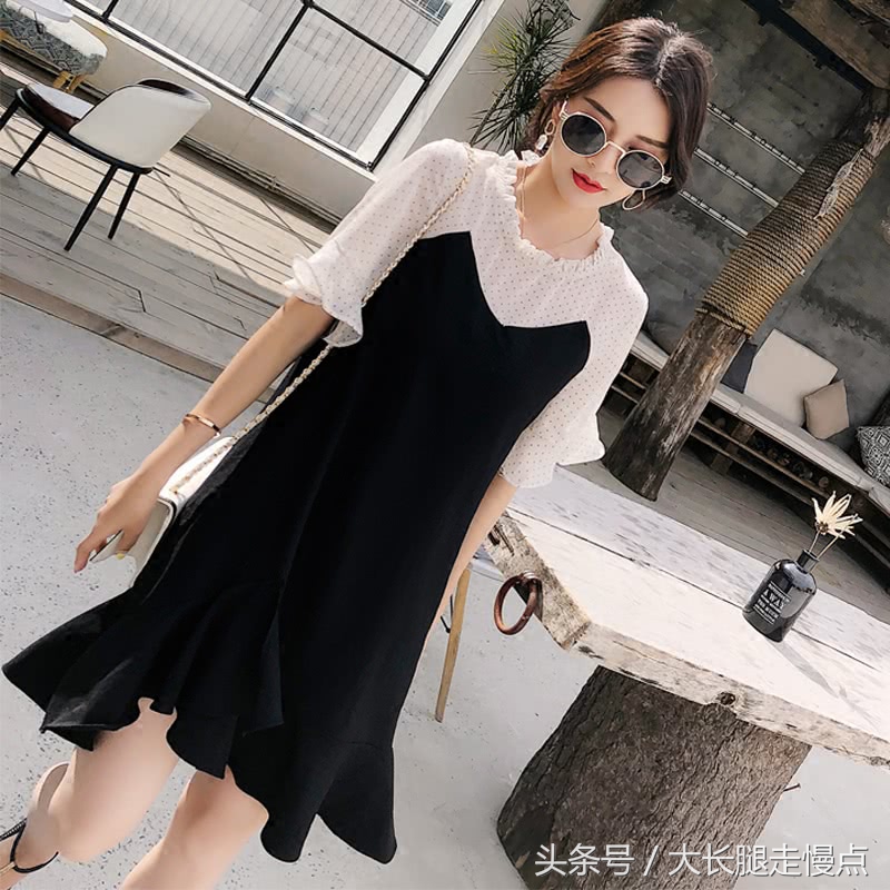 雪纺裙今夏最流行,半身裙夏季高级感穿搭