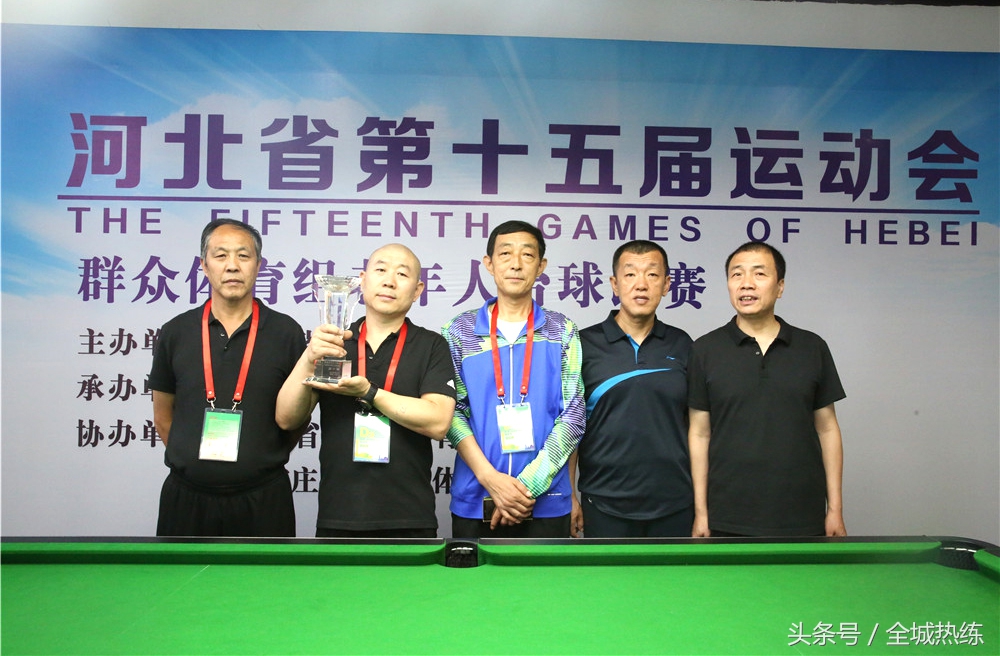 老年人比赛冠军,台球锦标赛冠军